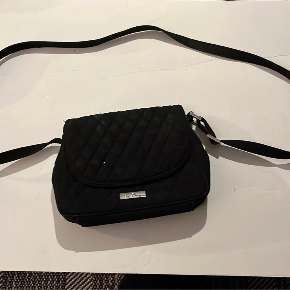 Vera Bradley Black Quilted Crossbody Bag